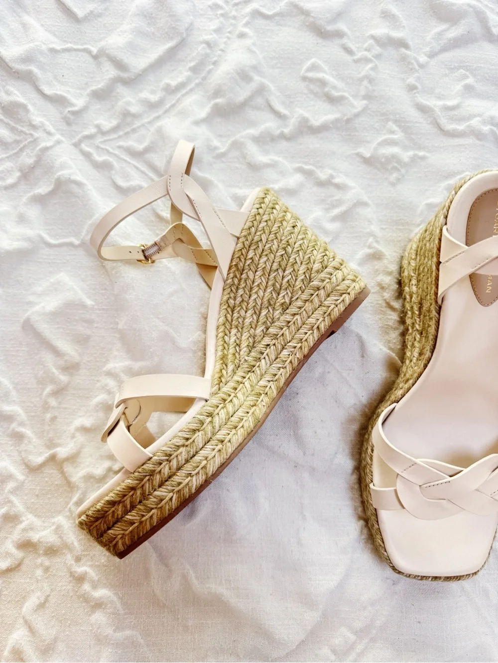 Stuart Weitzman Braida Wedge Sandal Size 10 New - Picture 6 of 12